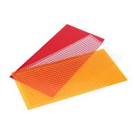 Agatige Kit di Riparazione per Lenti per Auto, 192x95 mm Kit di ripristino fari Nastro di Riparazione per fanali Posteriori da Kit di Riparazione per Lenti per Auto (Rosso, Ambra, Trasparente)