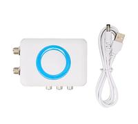 Agatige Modulatore RF digitale NTSC M65A, convertitore coassiale supporta uscita AV Convertitore demodulatore VHF HD professionale con linea di trasmissione CATV