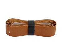 Agatige Nastro per Impugnatura Racchetta da Tennis, Cuoio in Pelle Raccaldatura sovrano di Sostituzione Assorbimento del Sudore Abrasione Resistenza per la Palestra del Parco Giochi (Marrone)