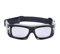 Agatige Occhiali Sportivi Occhiali, Racquetball Pallacanestro Occhiali da Calcio Occhiali Protettivi Badminton Tennis Occhiali Protettivi Antideflagranti(Nero)