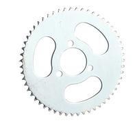 Agatige Pignone a Catena in Metallo, Piastra Ingranaggi guarnitura 55 Denti 25H 3 Fori per Accessorio pignone Bicicletta Scooter Elettrico