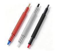 Agatige Pressini per orologi da 3 pezzi, set di spingitori per orologi in acciaio inossidabile a 5 fori di dimensioni Kit di strumenti per la riparazione di orologi da polso per orologiai