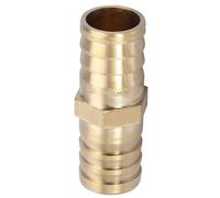 Agatige Raccordo Diritto Per Tubi, Raccordo Diritto Con Barbiglio in Ottone, Raccordo A 2 Vie Per Tubi 6/8/10/12/14/16/20 Mm Per Aria, Acqua, Olio, Gas, Carburante E Altri Fluidi (20mm 1pcs)