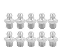 Agatige Raccordo per Grasso,Ingrassatori M8 Diritto di Assortimento di Ugelli Accessorio per La Lubrificazione per Durevoli per Raccordo per Ingrassatore con Scatola per Attrezzature Meccaniche(#02)