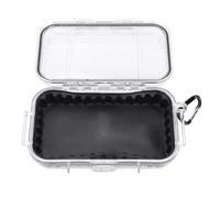 Agatige Scatola per Attrezzatura da Pesca a Scomparti Aperti, Contenitore per Attrezzi Dispositivo Organizzativo Impermeabile Multifunzionale Gear Tool Storage Box per Campeggio, Pesca (Trasparente)