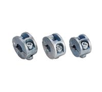 Agatige Set limitatore di profondità di perforazione, 3 Pezzi Collare di Arresto Profondità Trapano Anelli di Arresto per Trapano Stop di Profondità Trapano con Chiave Esagonale