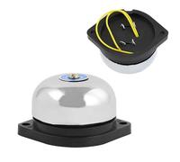 Agatige Tipo di suoneria Interna Campanello Elettrico, Campanello Elettrico 220V Campane della Scuola Campane Tipo di suoneria Interna Nessuna Campana della Scintilla 220V 5W per Segnale sonoro