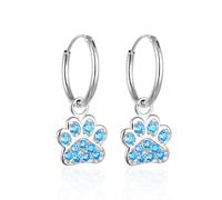 Agato Orecchini argento bambina zampe AGT-ED012KBL - Orecchini