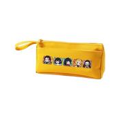Agatsuma Zen'it, astuccio Tomioka Giyuu, astuccio anime, astuccio Kamado Tanjiro, astuccio di grande capacità, con manico, astuccio per penne per studenti, organizer per trucchi, portamonete, Giallo