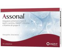 Agave - Assonal 30 Compresse - Integratore Per Il Sistema Nervoso