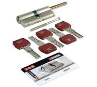 AGB Cilindro U-TECH PS frizionato anti bamping con chiave e codolo col.