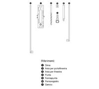 AGB Dima foratura per cerniera porta a filo
