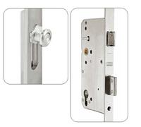 AGB Serratura Multipunto SICURTOP meccanica con scrocco e nottolini a fungo e