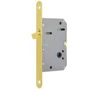 AGB Serratura SCIVOLA TRE per porta scorrevole bordo tondo con catenaccio a