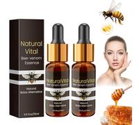 agctrler 2 pezzi veleno d'api siero contro le rughe, veleno d'api, siero anti-invecchiamento, Bee Venom Essence, migliora l'umidità, dissolvenza della pelle, linee sottili