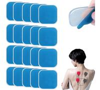 agctrler Set di 20 cuscinetti in gel di ricambio compatibili con Beurer EM 59, elettrodi per addominali, utilizzabili su Beurer-EM 59 Gel Pads