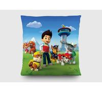 AGdesign Cuscino per Bambini Imbottito 40 x 40 cm Paw Patrol Paw Patrol