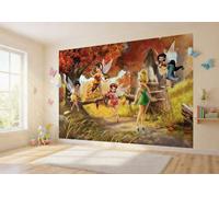 AGdesign Disney Tinker Bell Murale Carta da Parati Arancione, 360x270 cm