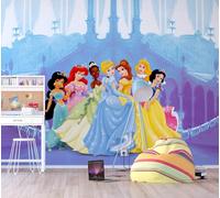 AGdesign Murale Carta Da Parati Camera Ragazze Disney 141x100 Pollici Blu
