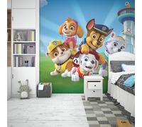 AGdesign Paw Patrol Murale Carta da Parati Camera Bambini 202x180 cm