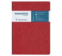 Clairefontaine 91422 Age Bag Cahier broché 192 pages Rouge cerise Lot de 5