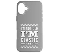 Age is Just the Soundtrack of Life Well Played | Regalo per anziani Custodia per iPhone 16 Plus