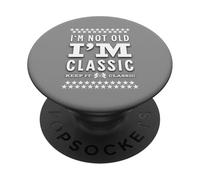 Age is Just the Soundtrack of Life Well Played | Regalo per anziani PopSockets PopGrip Adesivo
