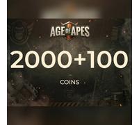Age of Apes - 2,000 + 100 Coin Direct Top-Up - GLOBAL