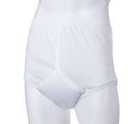 Age UK MAMP030 - Slip con patta maxi assorbente, lavabili, da uomo, misura: L
