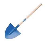 AGEF Badiletto a Punta Stampato + Manico Acciaio/Legno cm 21x21.5 H.cm 120
