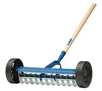 Rastrello arieggiatore "agef" art.917 a 12 denti zincati con ruote