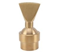 Agello a forma di ventola di rame a forma di fontana ugello regolabile spray per la testa spray uniforme a getto design per anatra per l'irrigazione da giardino arredamento (G2in)