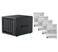 agemeo NAS DiskStation DS925+ con 4x disco rigido 12TB HAT Enterprise e 32GB RAM, totale: 48 TB