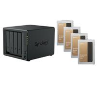agemeo NAS DiskStation DS925+ con 4x SSD 1920GB Enterprise e 16GB RAM, totale: 7,68 TB