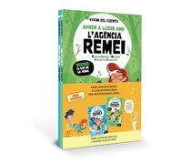 Agència REMEI: Pack amb els llibres 1 i 2 (Aprèn a llegir amb l'Agència REMEI): Amb lletra MAJÚSCULA (llibres per a nens a partir de 5 i 6 anys)