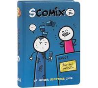 COMIX Scottecs by Sio - Agenda Scolastica 16 Mesi 2025-2026, Diario Scuola per Bambini e Ragazzi con Copertina Rigida, Ideale per Scuola Elementare e Media, 12x16.5 cm, Petrolio