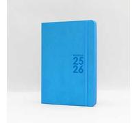 Agenda 16 Mesi, settimanale, Monobloc 2025-2026, Intempo, Azzurro - 15 x 21 cm