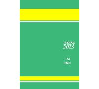 Agenda 18 mesi 2024 2025 giornaliera: da Luglio 2024 a Dicembre 2025, 1 pagina per giorno, Formato A5