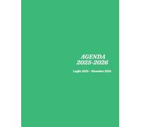 Agenda 18 mesi 2025 2026 settimanale a4: luglio 2025 a dicembre 2026