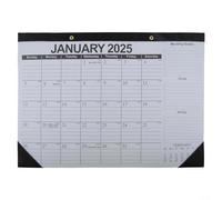 Agenda 18 mesi per il 2025, da luglio 2025 a dicembre 2026, perfetta per la gestione di eventi a lungo termine (nero)