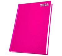Agenda 2021, formato A4/A5/A6, colore pastello, visualizzazione settimanale, giorno per pagina, agenda da scrivania (rosa, formato A5 giorno per pagina)