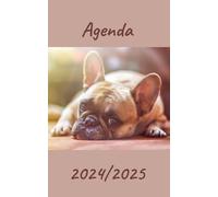 AGENDA 2024/2025: Planificateur scolaire journalier | Emploi du temps | Calendrier | Une page par jour