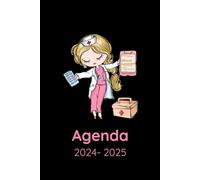 Agenda 2024-2025: Regalo per Infermiera, Studenti di Medicina, Dottore, Dottoressa, Medico, Calendario, Pianificatore Agenda Settimanale Mensile