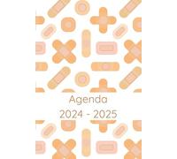 Agenda 2024-2025: Regalo per Infermiera, Studenti di Medicina, Dottore, Dottoressa, Medico, Calendario, Pianificatore Agenda Settimanale Mensile