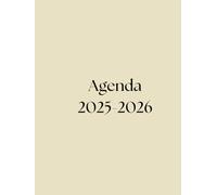 Agenda 2025-2026 con planificador mensual, semanal y diario de tareas y presupuesto, 8.5 x 11".: Elegante, motivadora, minimalista y unisex. Is 45, 2-3