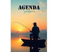 AGENDA 2025 2026: Pêche - Organisateur scolaire (Septembre 2025 / Juillet 2026) - Planificateur Journalier 2 Jours Par Page