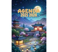 Agenda 2025-2026: Scolaire Korea | Journalier (une page par jour) | Septembre à Juillet | 14,8 x 21 cm | Collège et Lycée et primaire | Corée | garçon et fille.