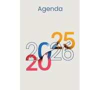 Agenda 2025-2026 • Un giorno per pagina • Da settembre a agosto • Per studenti e professionisti