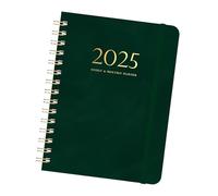 Agenda 2025, Agenda 2025, agenda multifunzione, agenda portatile, 2025, diario settimanale e mensile, per organizzare la pianificazione