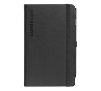 AGENDA 2025 C0MIX giornaliera 12 mesi DAY large Nera Black 21x13 cm con matita e segnalibro